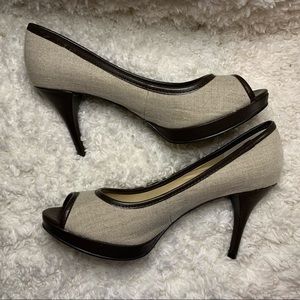 🔅 Nine West Twirlo style heels, size 6